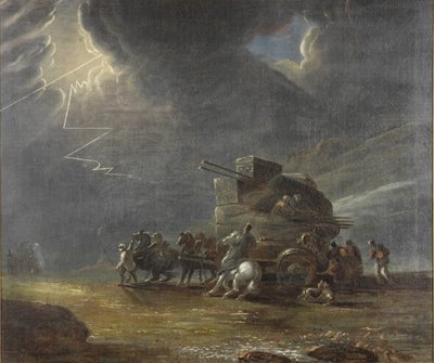 Le chariot à bagages - Luke Clennell