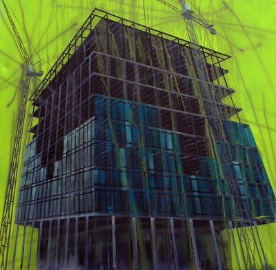 Work in Progress 12, 2015 (huile sur toile) - Luke M Walker