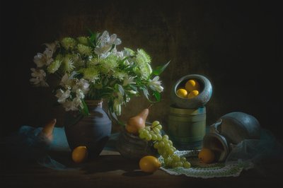 Nature morte florale à l