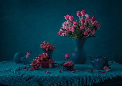 Nature morte florale à l