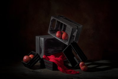 Fruits rouges en caisses - Lydia Jacobs