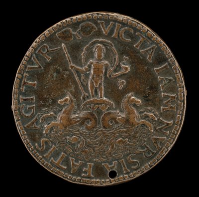 Neptune dans un char marin - Lysippus Junior