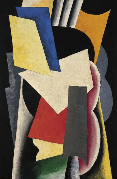 Nature morte architectonique picturale avec instruments, 1915 - Lyubov Sergeevna Popova