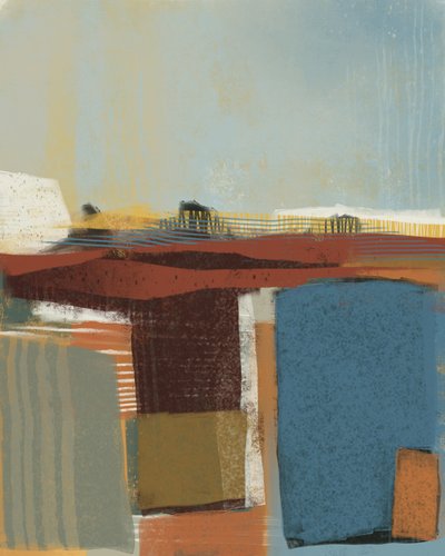 Paysage abstrait champ - MANSI SAXENA