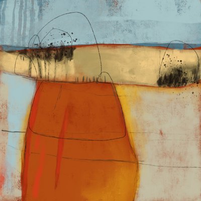 Paysage abstrait serein - MANSI SAXENA