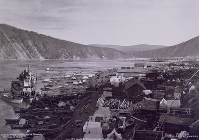 Dawson City au printemps - M.H. Craig