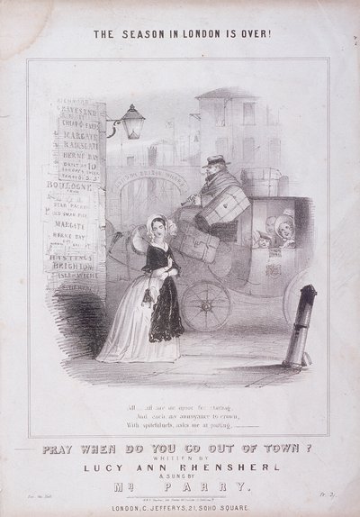 Quai du Pont de Londres, Londres, vers 1840 - M and N Hanhart