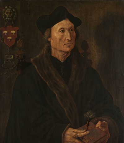 Portrait de Johannes Colmannus, recteur du couvent de Sainte-Agathe à Delft - Maarten van Heemskerck