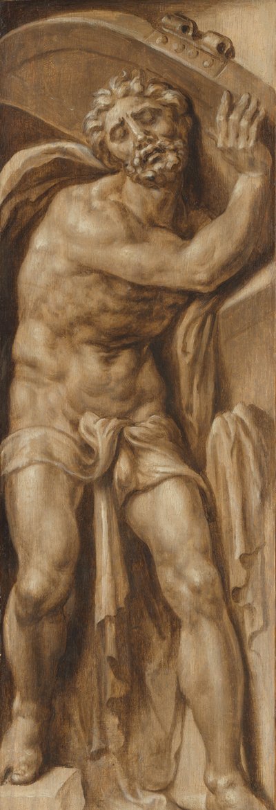 Samson portant les portes de Gaza - Maarten van Heemskerck