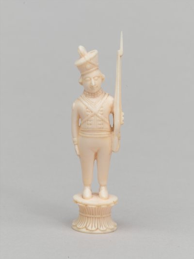 Pion blanc, pièce d