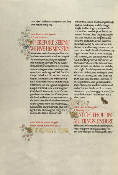 Page de texte décorée - Madelyn Walker