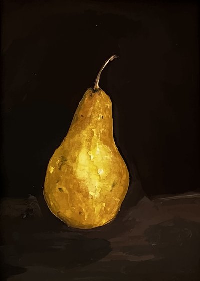 Nature morte aux poires dorées - Madison Phipps