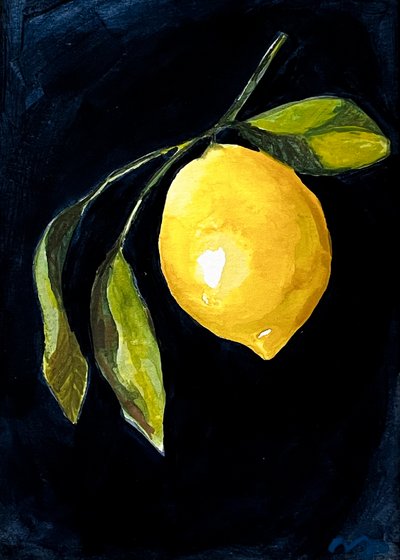 Une branche de citron éclatante - Madison Phipps