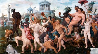 La procession triomphale de Bacchus - Maerten van Heemskerck