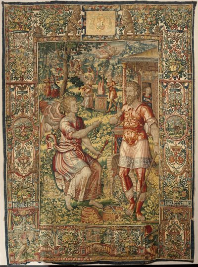 Histoire de Gédéon, fin du XVIe siècle (soie et laine) - Maerten van Heemskerck