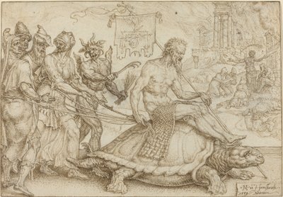 Le triomphe de Job - Maerten van Heemskerck