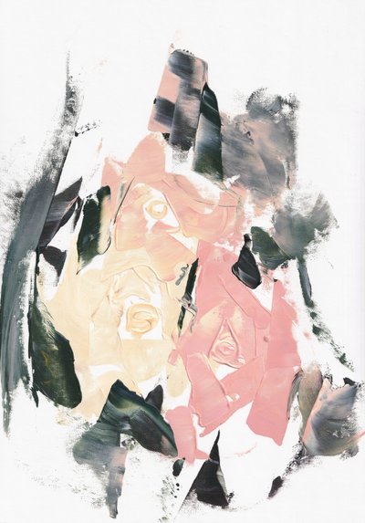 Roses roses abstraites - Maira Ribena