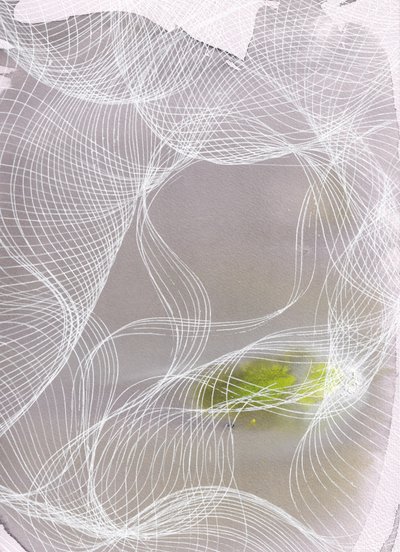 Lignes fluides Vert - Maira Ribena