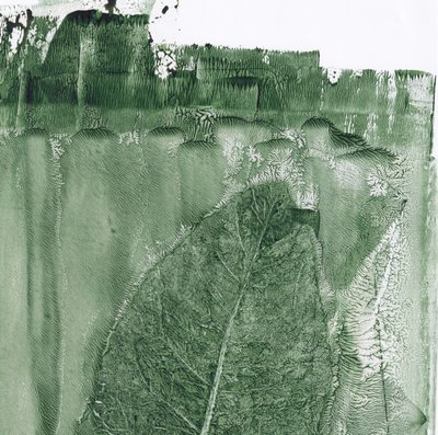 Impression de feuille verte - Maira Ribena