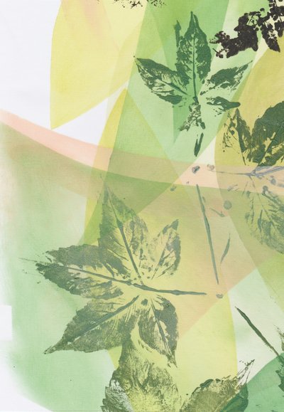 Superpositions « Feuille verte » - Maira Ribena