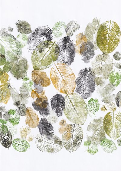 Empreintes de feuilles biologiques - Maira Ribena