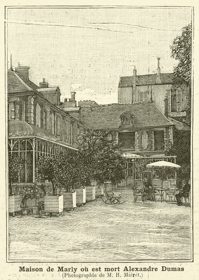 Maison à Marly où est mort l