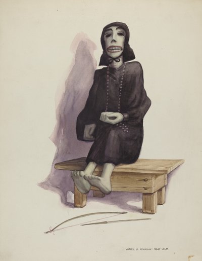 Figure de la Mort Muerto, vers 1937 - Majel G. Claflin