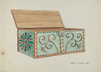 Grande armoire, vers 1937 - Majel G. Claflin