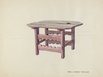 Petite table - Majel G. Claflin