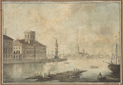 Vue de la Neva et de l