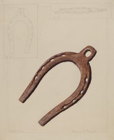 Mule Shoe, vers 1937 - Manuel G. Runyan