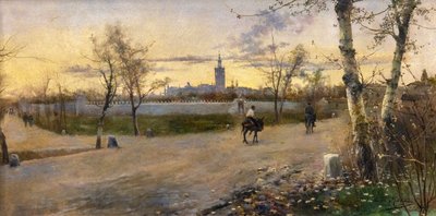 Vue de Séville - Manuel Garcia y Rodriguez