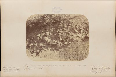 Étude détaillée de la partie sud de la section montrée sur la photographie numéro 6 - Marc Ferrez