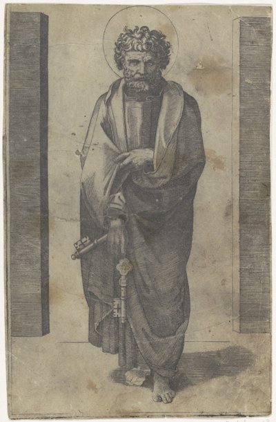 Apôtre Pierre avec des clés - Marcantonio Raimondi