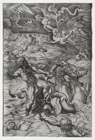Neptune calmant la tempête qu