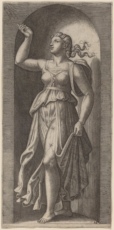 Foi - Marcantonio Raimondi after Raphael