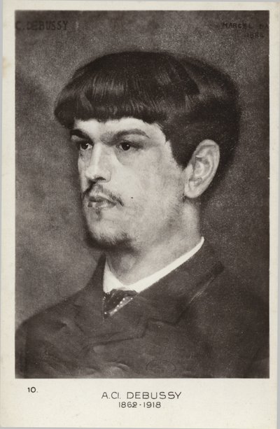 Claude Debussy, compositeur français (1862-1918) - Marcel Andre Baschet