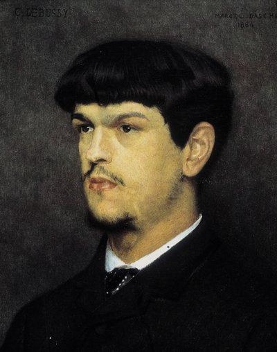 Portrait de Claude Debussy par Marcel Andre Baschet - Marcel Andre Baschet