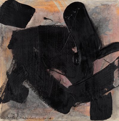 Materica #02, 2024 (acrylique sur toile) - Marco Campedelli