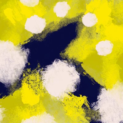 Pollution, 2024 (peinture numérique) - Marco Campedelli