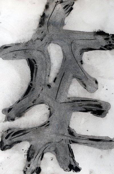 Ramas, 2014 (encre sur papier) - Marco Campedelli