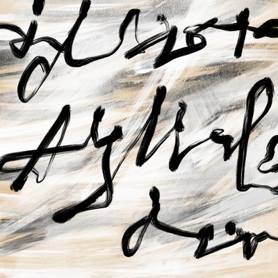 Texte, 2024 (peinture numérique) - Marco Campedelli
