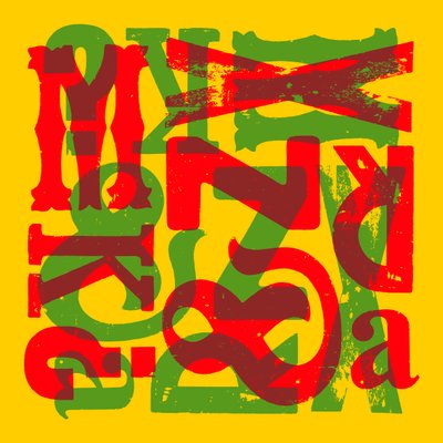 Texture Brasil, 2016 (impression dactylographique) - Marco Campedelli