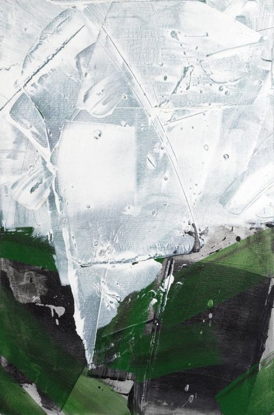Le mur, 2023 (acrylique sur toile) - Marco Campedelli