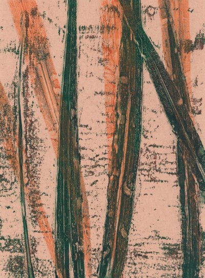 Folle avoine, 2024 (monotype) - Marco Campedelli