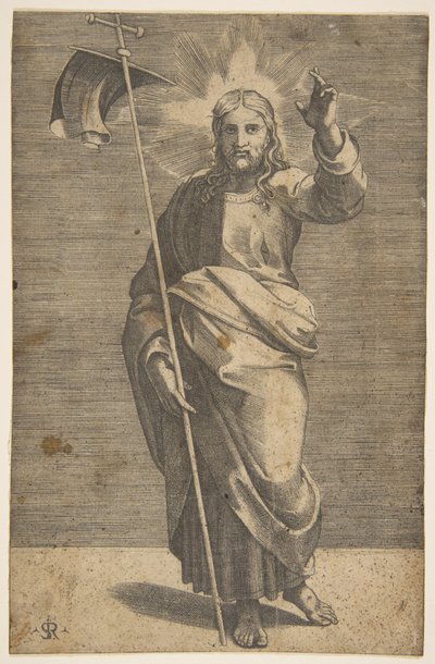Christ debout face à l