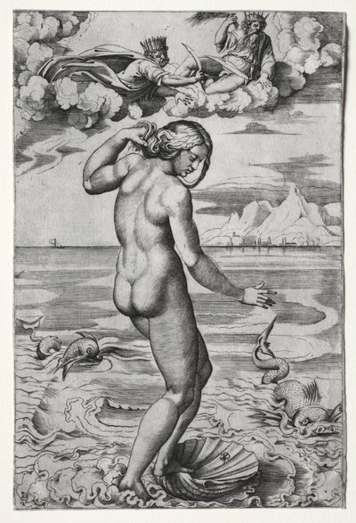 La Naissance de Vénus, vers 1516 - Marco Dente