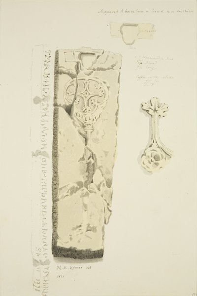 Tombe trouvée dans le mur de la crypte de St Nicholas - Marcus H. Homes