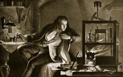 James Watt et la machine à vapeur, illustration de 