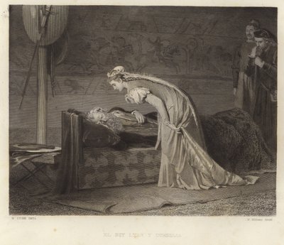 Le Roi Lear et Cordelia - Marcus Stone